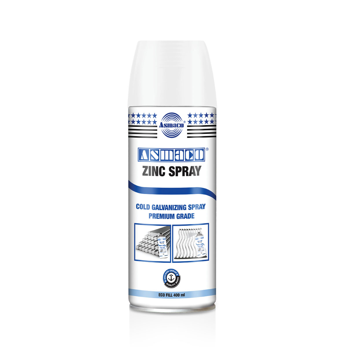 spray_0007_Asmaco-ZInc-SP ASMACO ZINC RICH COLD GALVANIZING SPRAY - Image 1