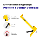 Kaam Tools Zero Drip Caulking Gun - Image 6